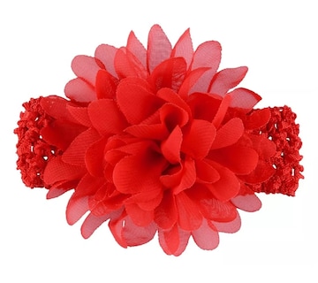 Foto 4 | Foto 4 | Diadema Elástica con Flores de Encaje 18 Colores para Niñas