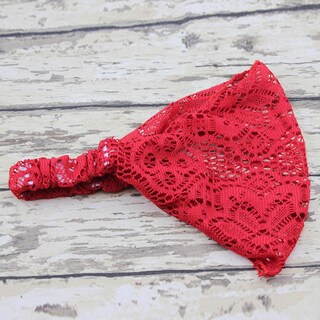 Foto 2 | Foto 2 | Diadema Huoguo Turbante De Encaje Ancho Y Elástico A La Moda Para Niña - Venta Internacional.