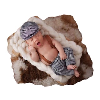 Foto 1 | Foto 1 | Set De Accesorios Fotográficos Para Bebés Coberllus Newborn Monthly (gris) - Venta Internacional.