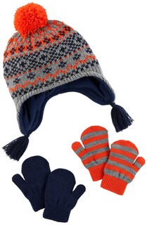 Foto 1 | Foto 1 | Set De Gorro Y Manopla Para Bebé Simple Joys De Carter's 2-5t - Venta Internacional.