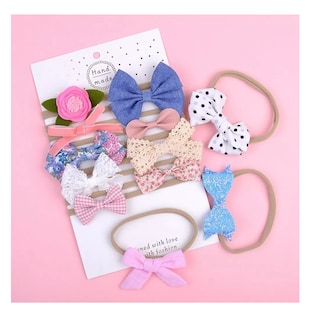 Foto 5 | Foto 5 | Diademas Elásticas para Bebés Y Niñas 12 Piezas Multicolor