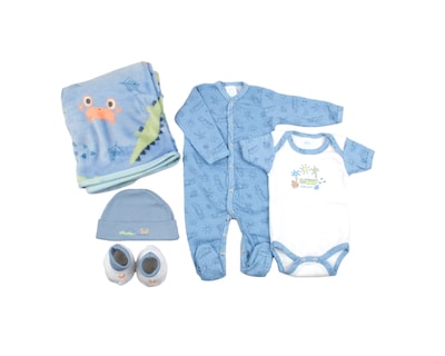 Foto 1 | Foto 1 | Set Baby Shower 6 Pzas Baby Mink BM26M Azul