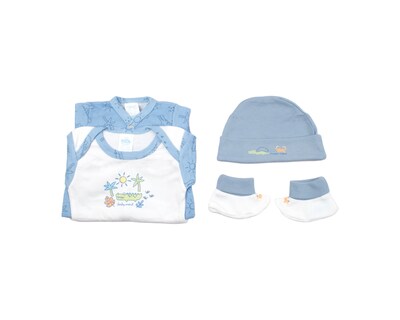 Foto 8 | Foto 8 | Set Baby Shower 6 Pzas Baby Mink BM26M Azul
