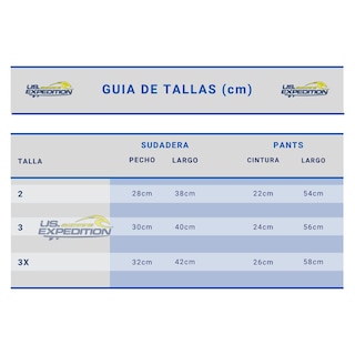 Foto 6 | Foto 6 | Sudadera y Pants Us Expedition color Azul para Bebé Niño