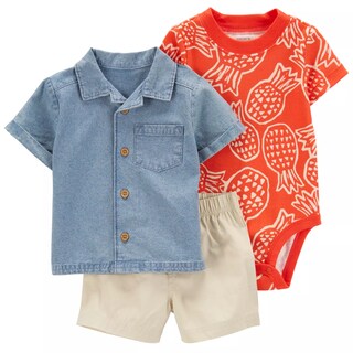 Foto 1 | Foto 1 | Conjunto para Bebé Niño Carter's 3 Piezas