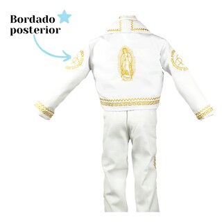 Foto 4 | Foto 4 | Bautizo Charro Traje Niño + Kit Vela Bebé Blanco Dor