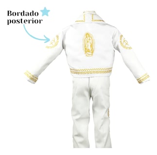 Foto 4 | Foto 4 | Bautizo Charro Traje Niño + Kit Vela Bebé Blanco Dor