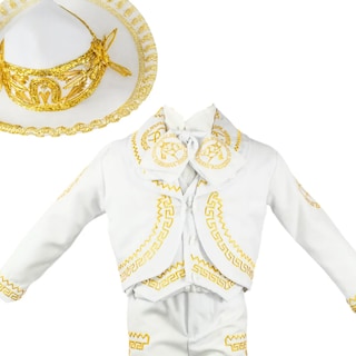 Foto 6 | Foto 6 | Bautizo Charro Traje Niño + Kit Vela Bebé Blanco Dor