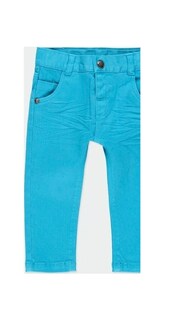 Foto 2 | Foto 2 | Pantalón Sarga Niño Azul Turquesa Niño Boboli