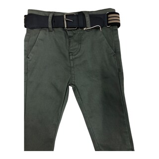 Foto 4 | Foto 4 | Pantalón Losan con Cinturón Verde Oscuro para Bebé Niño