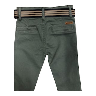 Foto 2 | Foto 2 | Pantalón Losan con Cinturón Verde Oscuro para Bebé Niño