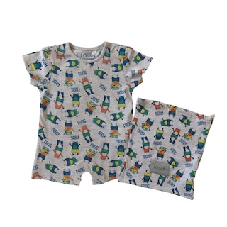 Foto 5 | Foto 5 | Mameluco Ranitas Losan color Gris para Bebé Niño