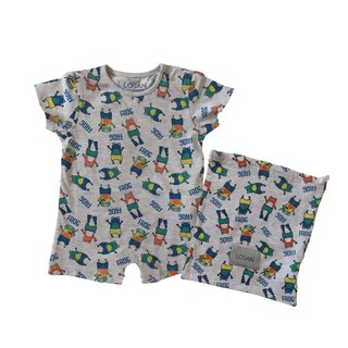 Foto 5 | Foto 5 | Mameluco Ranitas Losan color Gris para Bebé Niño