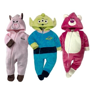 Foto 1 | Foto 1 | Kit Mamelucos Disney B429-18 Multicolor 3 Piezas Hamm/Alien/Lotso