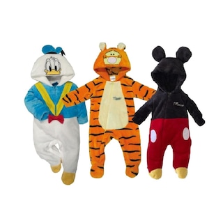 Foto 1 | Foto 1 | Kit 3 Mamelucos Disney Donald + Tigger + Mickey