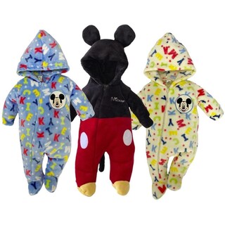 Foto 1 | Foto 1 | Mamelucos Disney Mickey Mouse para Bebé 3 Piezas