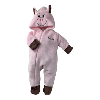 Foto 4 | Foto 4 | Mameluco Disney Hamm Rosa con Gorro Bordado