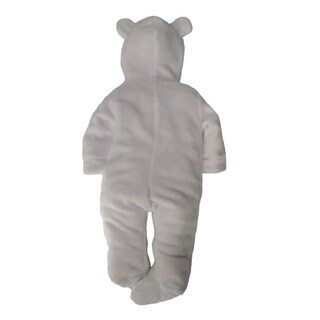 Foto 2 | Foto 2 | Mameluco Baby Kiss con Gorro Bordado Oso Dormilón color Blanco