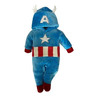 Foto 3 | Foto 3 | Kit Mamelucos Marvel C569-18 Multicolor 2 Piezas Spider-Man/Capitán América