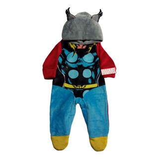 Foto 1 | Foto 1 | Mameluco Marvel Sublimado con Gorro Thor color Rojo