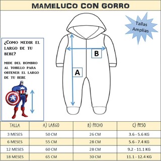 Foto 2 | Foto 2 | Mameluco Marvel Sublimado con Gorro Thor color Rojo