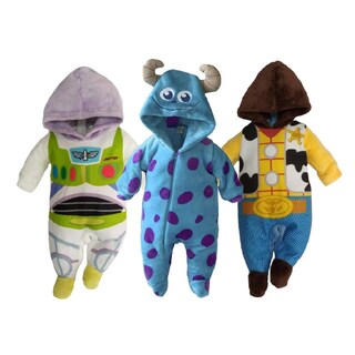 Foto 1 | Foto 1 | Mamelucos Disney Buzz, Sulley y Woody 3 Piezas