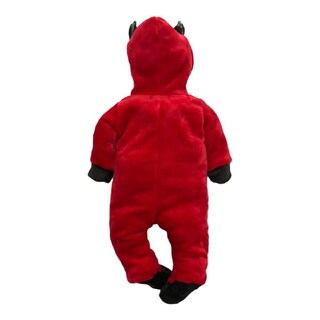 Foto 3 | Foto 3 | Mameluco Baby Kisses 0366-18 Rojo con Gorro - Halloween Diablito