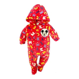 Foto 1 | Foto 1 | Mameluco Disney MP2399-18 Rojo Mickey Mouse Estampado con Gorro