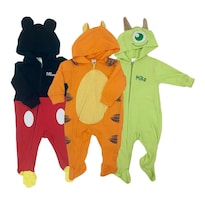 Mamelucos Disney de Algodón para Bebé 3 Piezas