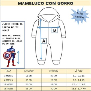 Foto 6 | Foto 6 | Mamelucos Spiderman/Thor/Capitán América para Bebé 3 Piezas