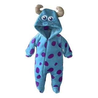 Foto 1 | Foto 1 | Mameluco Monsters Inc con Gorro Bordado Disney color Azul