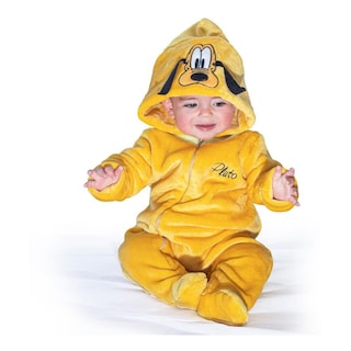 Foto 3 | Foto 3 | Mameluco con Gorro Bordado Disney Pluto Beige