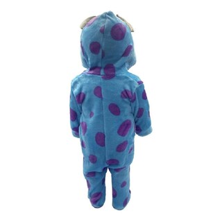 Foto 2 | Foto 2 | Mameluco Disney Sulley Azul con Gorro Bordado para Bebés