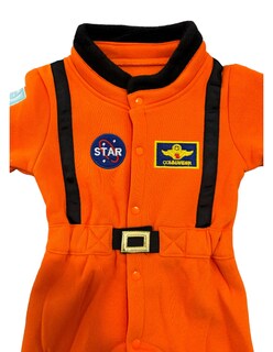 Foto 3 | Foto 3 | Mameluco T-max Disfraz de Astronauta color naranja para Bebé 3 A 6 Meses