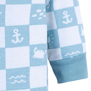 Foto 2 | Foto 2 | Mameluco Gerber Essentials Azul Playa Bebé Body Algodón Ropa