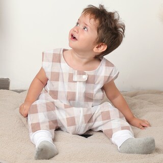 Foto 6 | Foto 6 | Saquito Para Dormir Nap Para Bebés Con Abertura Para Pies Algodón - Gingham Beige