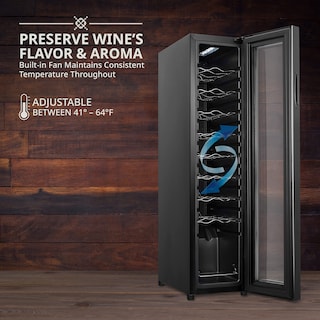 Foto 5 | Foto 5 | Refrigerador De Vino Ivation Para 18 Botellas Con Cierre, 41l-18l - Venta Internacional.