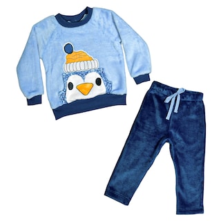 Foto 1 | Foto 1 | Conjunto De Pants Y Sudadera Pingüino Azul Para Bebé