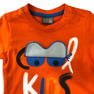 Foto 3 | Foto 3 | Playera Estampado Kids Losan color Anaranjado para Bebé Niño