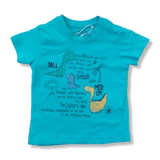 Foto 1 | Foto 1 | Playera Dinosaurio Losan 217-1201ALAZU color Azul para Bebé Niño