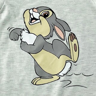 Foto 3 | Foto 3 | Pañalero Algodón Estampado Disney Thumper color Gris