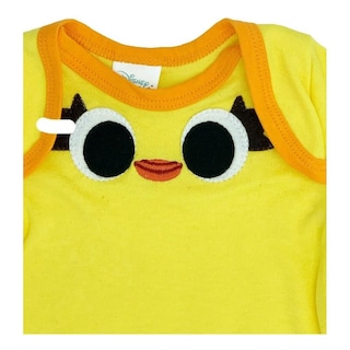 Foto 2 | Foto 2 | Pañalero Disney Ducky Amarillo con Gorro Bordado para Bebé