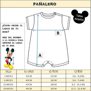 Foto 5 | Foto 5 | Pañalero Disney MPB1152-18 Rojo Pooh