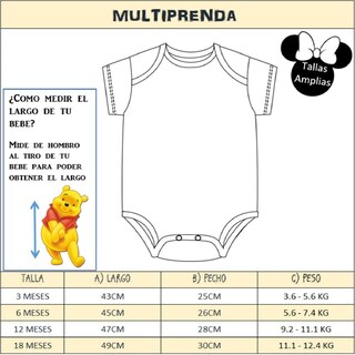 Foto 5 | Foto 5 | Pañalero Algodón Estampado Disney Pooh y sus Amigos color Naranja