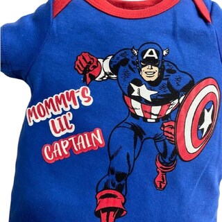 Foto 2 | Foto 2 | Pañalero Marvel 0177-18 Capitán América Azul