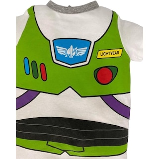 Foto 2 | Foto 2 | Pañalero de Algodón Estampado Disney Buzzlightyear Blanco