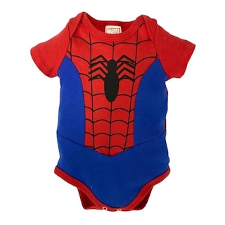 Foto 2 | Foto 2 | Pañalero Algodón Con Gorro Marvel Spiderman Rojo
