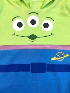 Foto 2 | Foto 2 | Pañalero Manga Larga Disfraz Con Gorro Bebe Marciano Toy Story Disney