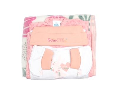 Foto 2 | Foto 2 | Conjunto Baby Mink BM26M color Rosa 6 Piezas