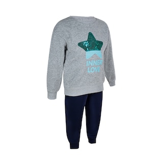 Foto 2 | Foto 2 | Conjunto Sudadera y Pants Sugar Girls 132738 color Gris para Beba